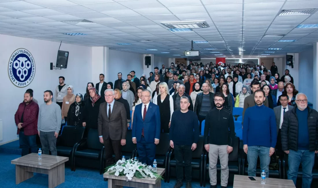 8 Mart Dünya Kadınlar Günü kapsamında Erzincan Binali Yıldırım Üniversitesinde