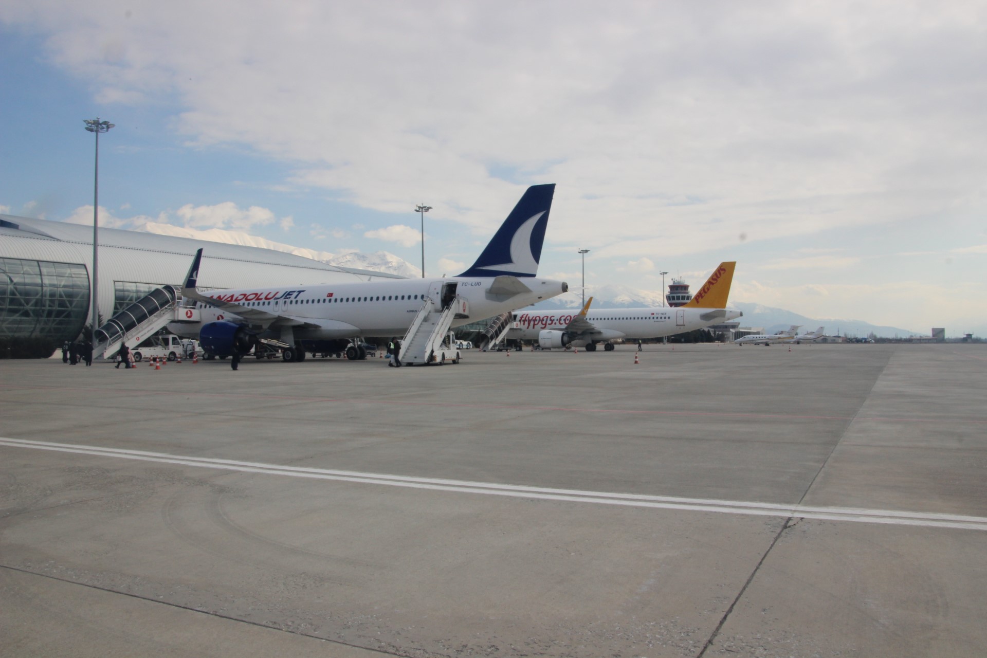 Şubat Ayında Erzincan Yıldırım Akbulut Havalimanı’nda 31 bin 082 yolcuya hizmet verildi