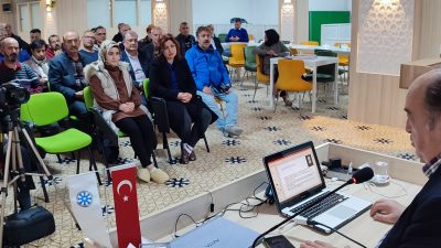 Türkiye Yazarlar Birliği Erzincan Şubesinin konuğu olan Genel Cerrahi Uzmanı