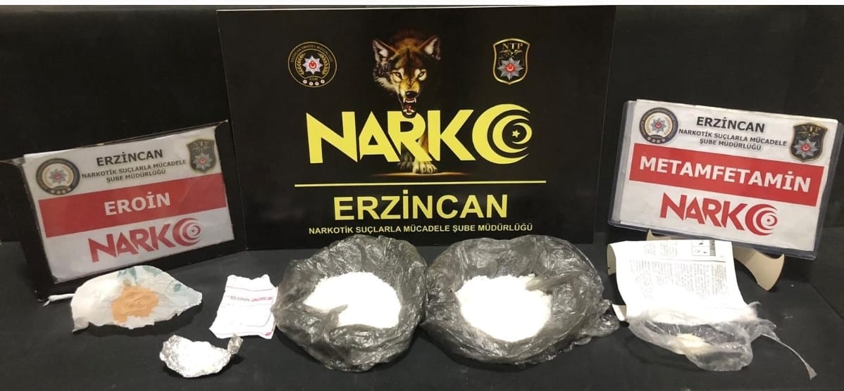 Uyuşturucu madde kullanımı ve satıcılarına yönelik çalışmalarını artıran Erzincan Emniyeti