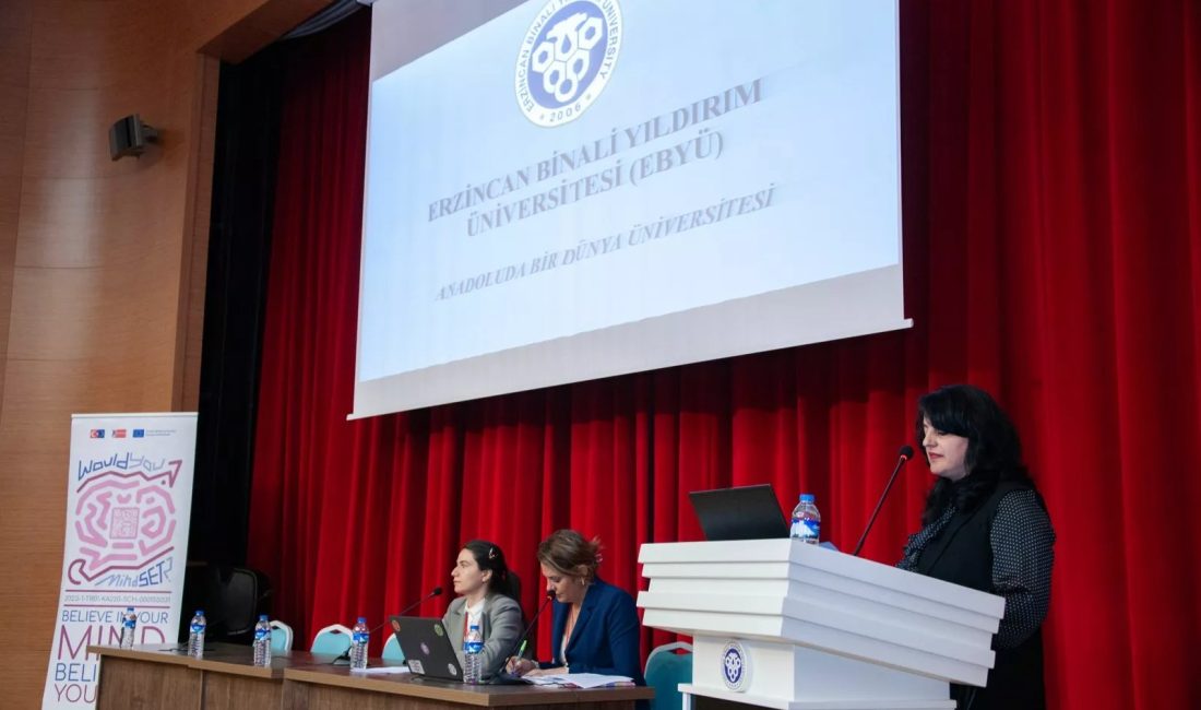 Erzincan Binali Yıldırım Üniversitesi’nde, Türkiye Ulusal Ajansı tarafından hibelenmiş olan