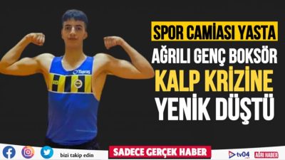 Turnuva hazırlıklarını sürdüren 15 yaşındaki boksör Hamza Barış dün akşam