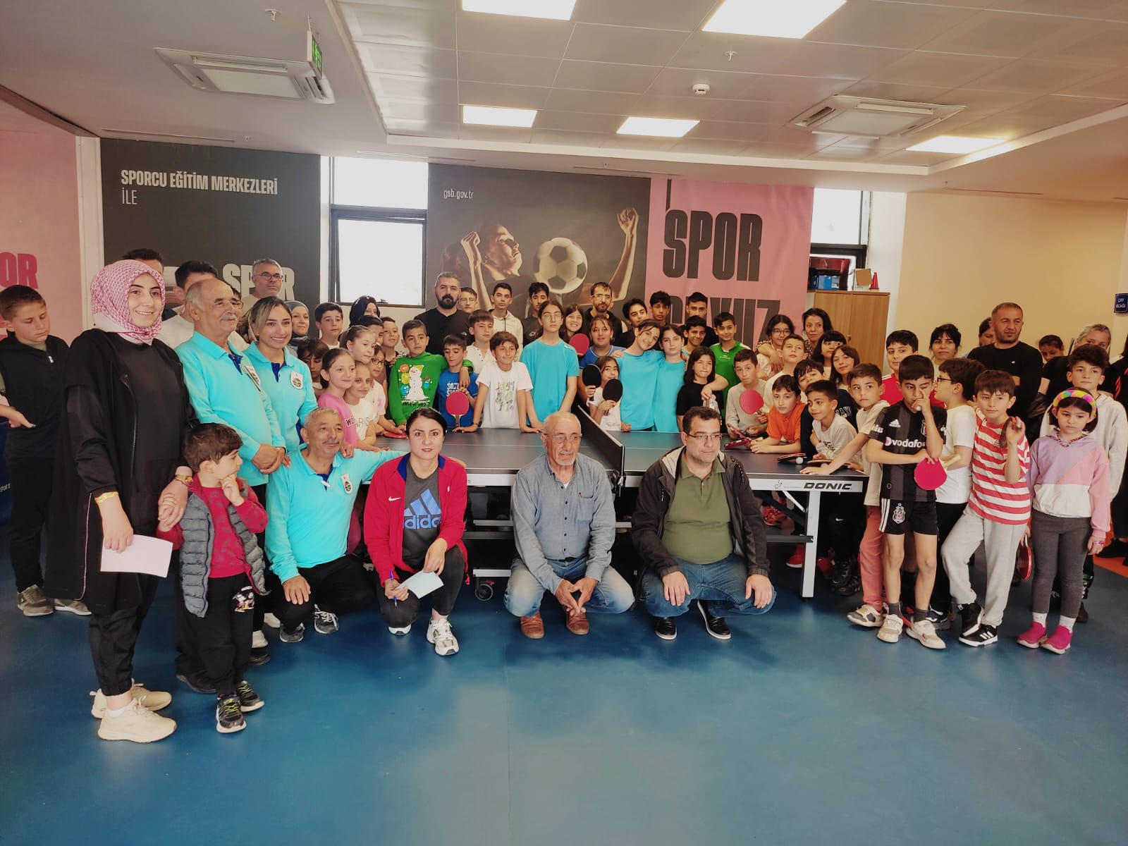 Erzincan Gençlik ve Spor il müdürlüğü masa tenisi il temsilciliğinin