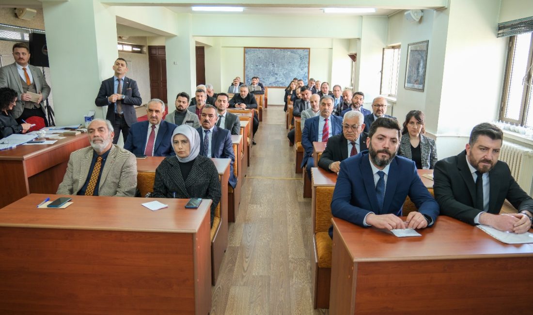 Erzincan Belediye Başkanı Bekir Aksun’un başkanlığında, 31 Mart 2024 tarihinde