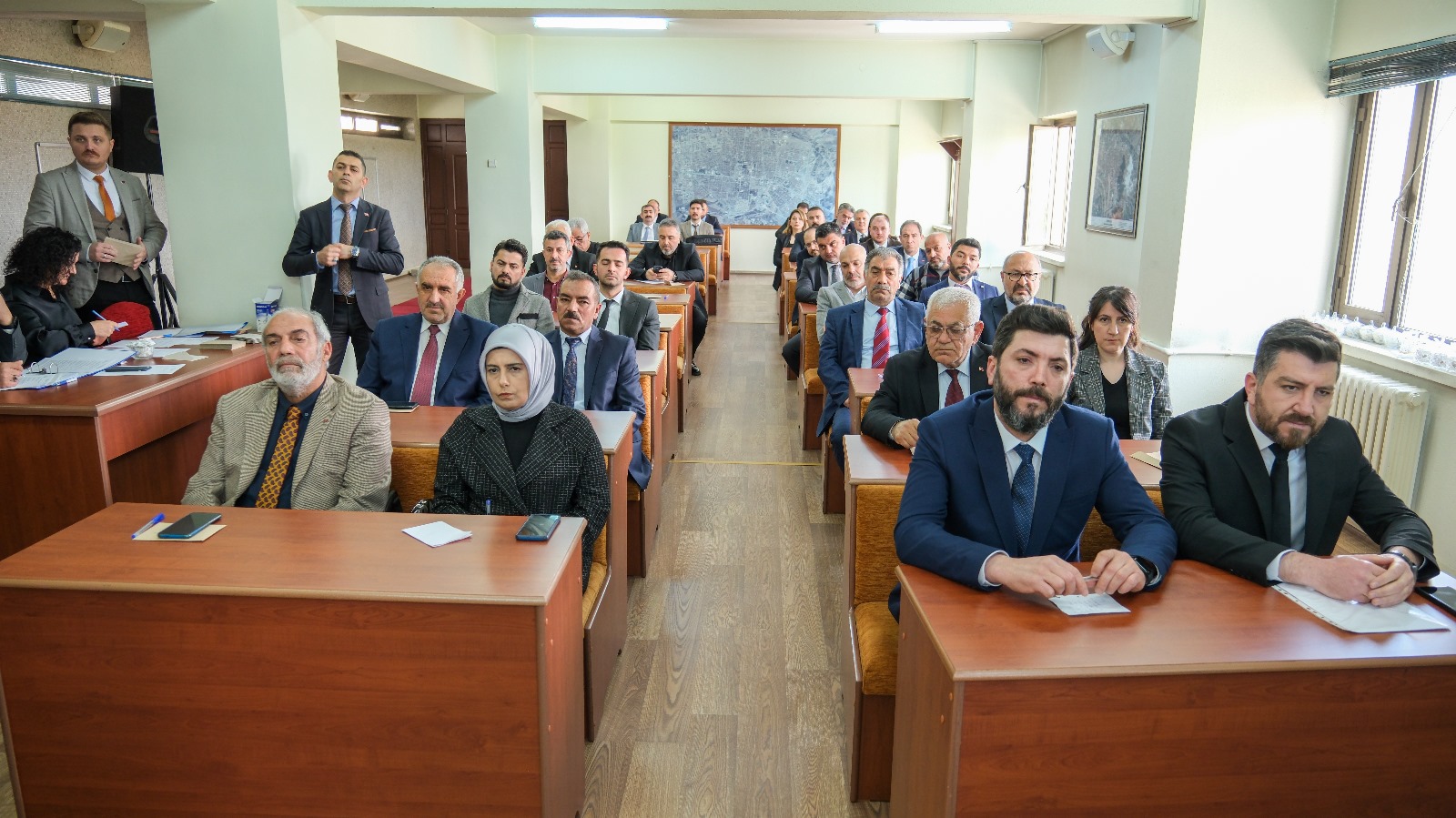 Erzincan Belediye Başkanı Bekir Aksun’un başkanlığında, 31 Mart 2024 tarihinde