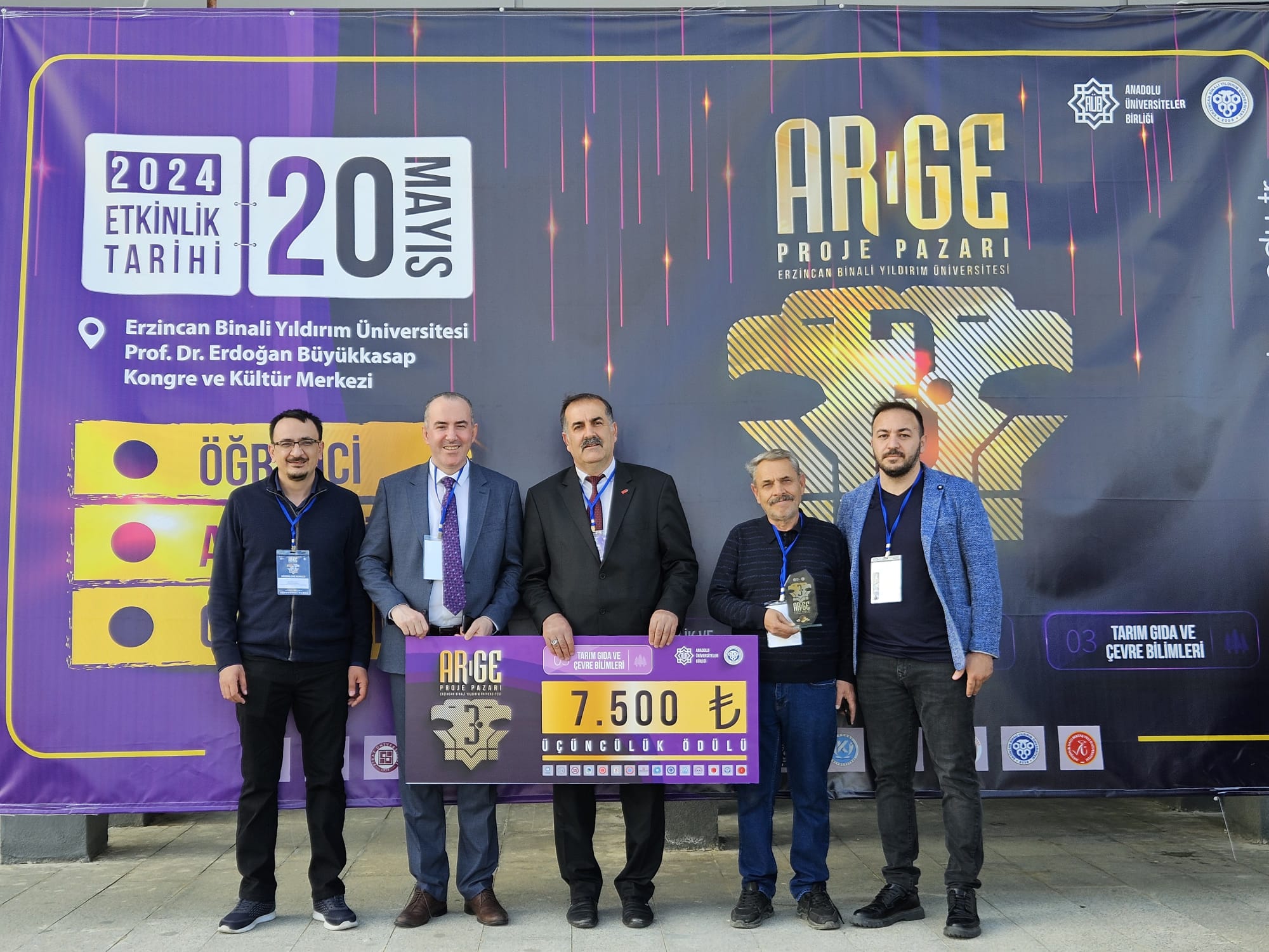 20 Mayıs 2024 tarihinde Erzincan'da düzenlenen Anadolu Üniversiteler Birliği 3.
