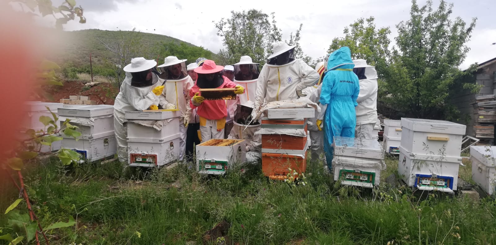 Erzincan’da kadınlar yürütülmekte olan proje sayesinde yeni bir alanda üretime