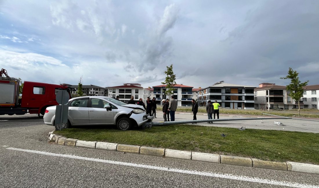 Erzincan Araştırma Hastanesi'nden Geçit Mahallesi istikametine doğru olan güzergâhta sabah