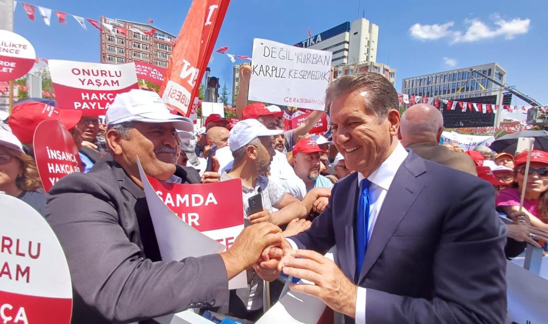 Hafta sonu Ankara Tandoğan Meydan’ında CHP Genel Merkezi tarafından düzenlenen