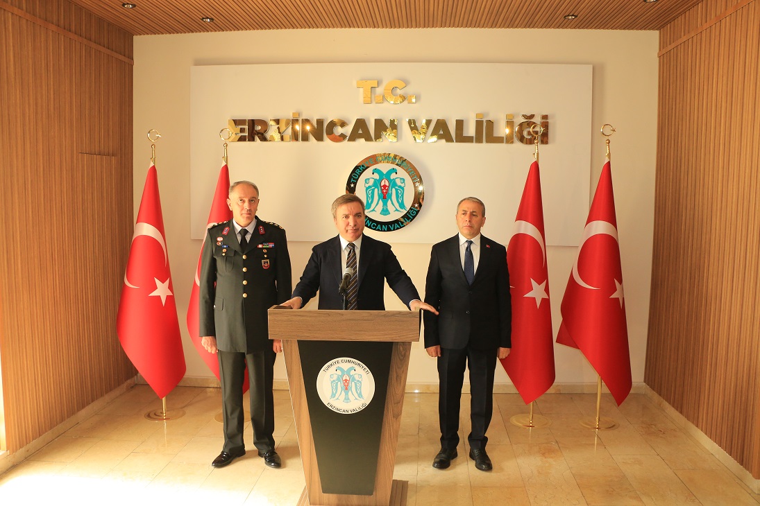 Basını bilgilendirme toplantısında şehirdeki huzur ve güvenliğin artırılması için 2