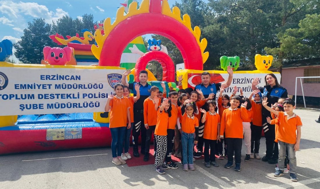 Huzur için Erzincan projesi kapsamında Erzincan İl Emniyet Müdürlüğü tarafından