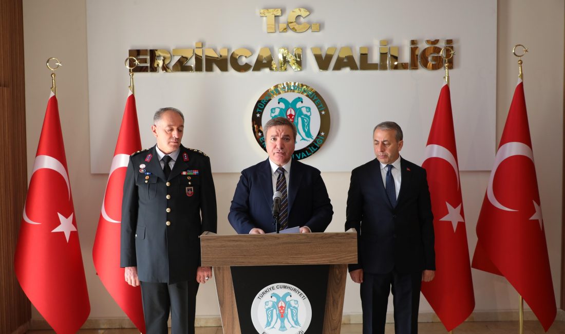 Vali Aydoğdu ; “Erzincan’ı huzurun başkenti yapmaya kararlıyız”