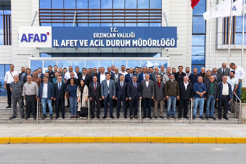 Erzincan’ın Merkez İlçesi Köyler Birliği Meclisinin Olağan Toplantısı Erzincan Vali