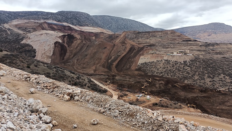 Erzincan’ın İliç ilçesindeki madende