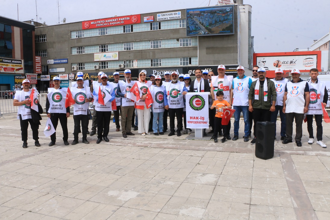HAK-İŞ Konfederasyonu Erzincan İl Başkanı Harun Mutlu öncülüğünde Hizmet-İş Sendikası