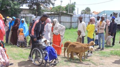 Türkiye Diyanet Vakfı (TDV) “Unutursan Yetim Kalır” projesi kapsamında Etiyopya’da
