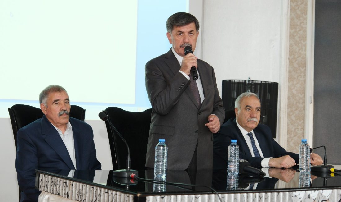 Erzincan Belediye Başkanı Bekir Aksun’un doğal üyesi olduğu Türkiye Belediyeler