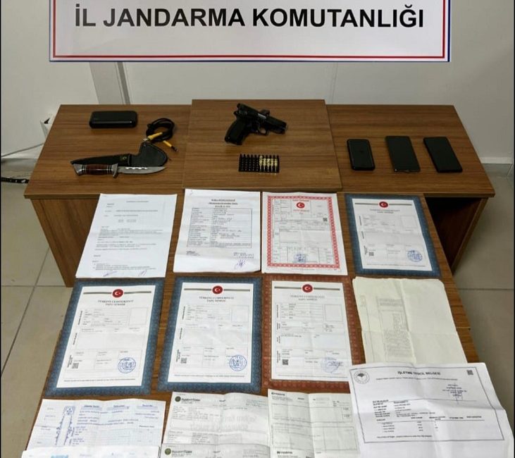 Erzincan valiliği İl Jandarma Komutanlığı ekiplerince Erzincan İl Merkezinde “Tefecilik”