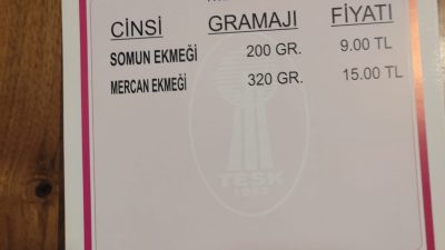 Erzincan Esnaf ve Sanatkarlar Odaları Birliği ve Erzincan Fırıncılar Odası
