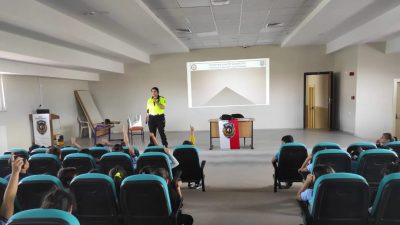 Erzincan İl Emniyet Müdürlüğü okullarımızda öğrenim gören geleceğin teminatı ve