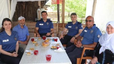Erzincan polisi Babalar günü ve Kurban bayramı dolayısıyla Erzincan merkez