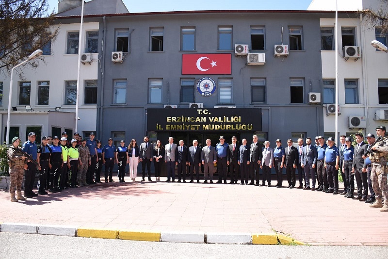 Bir dizi ziyaret ve programa katılmak üzere Erzincan’a gelen TBMM