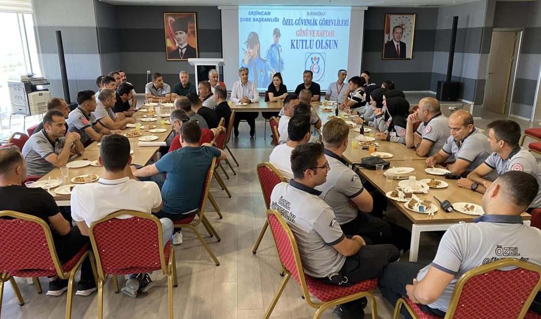 26-30 Haziran Özel Güvenlik Günü ve Haftası dolayısıyla Erzincan Mengücek