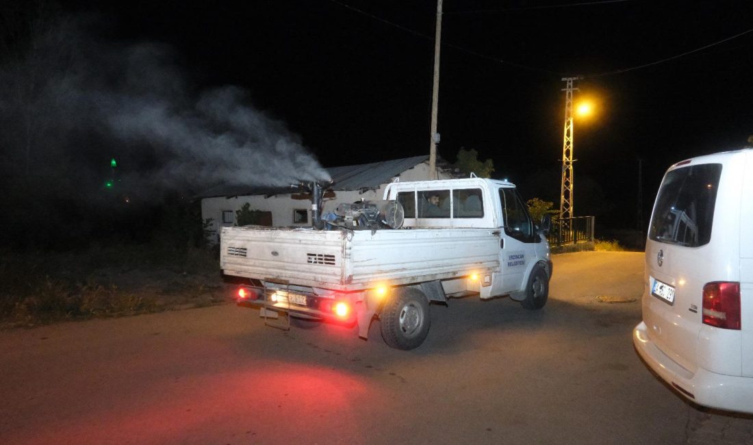 Erzincan Belediyesi Veteriner İşleri Müdürlüğü tarafından yaz aylarının gelmesiyle birlikte