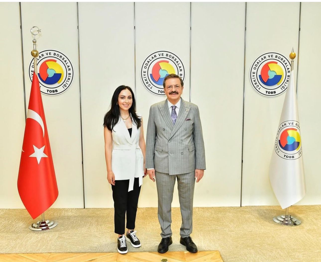 Türkiye Odalar ve Borsalar Birliği (TOBB) Başkanı M. Rifat Hisarcıklıoğlu,