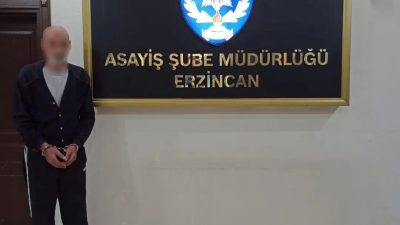 Erzincan polisinin takibine takılan kasten öldürme suçundan 19 yıl 8