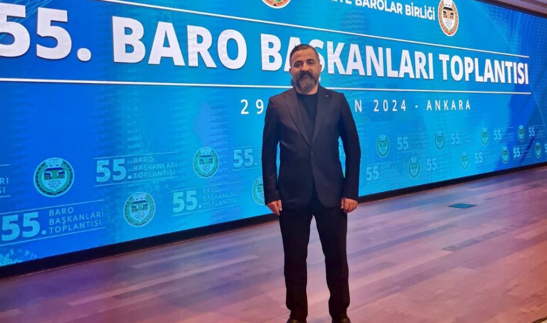 Türkiye Barolar Birliğinin ev sahipliğinde gerçekleştirilen 55. Baro Başkanları toplantısına