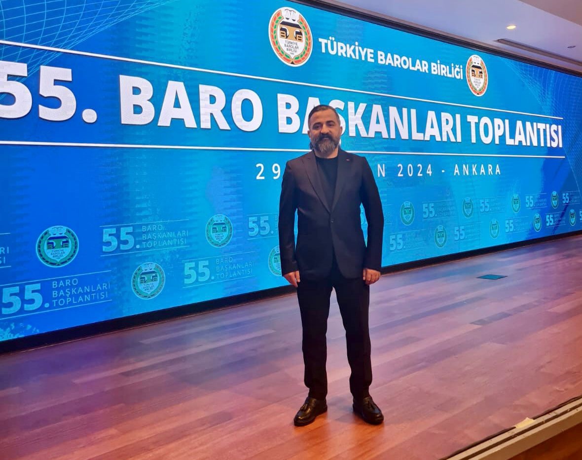 Türkiye Barolar Birliğinin ev sahipliğinde gerçekleştirilen 55. Baro Başkanları toplantısına