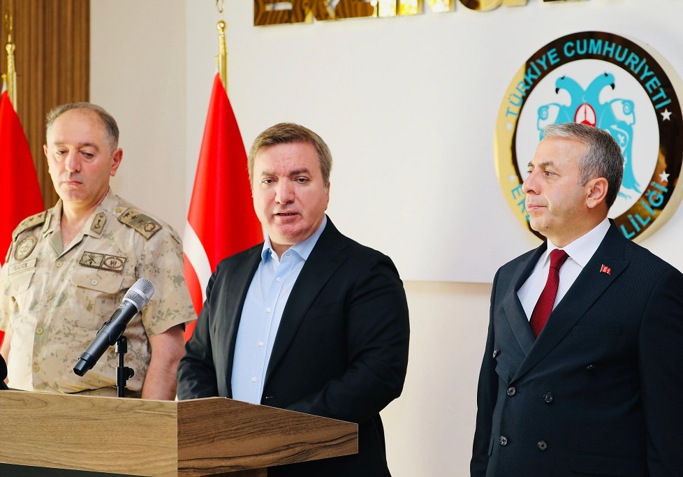 Erzincan Valisi Hamza Aydoğdu, kentte yürütülen asayiş olaylarıyla ilgili bilgi