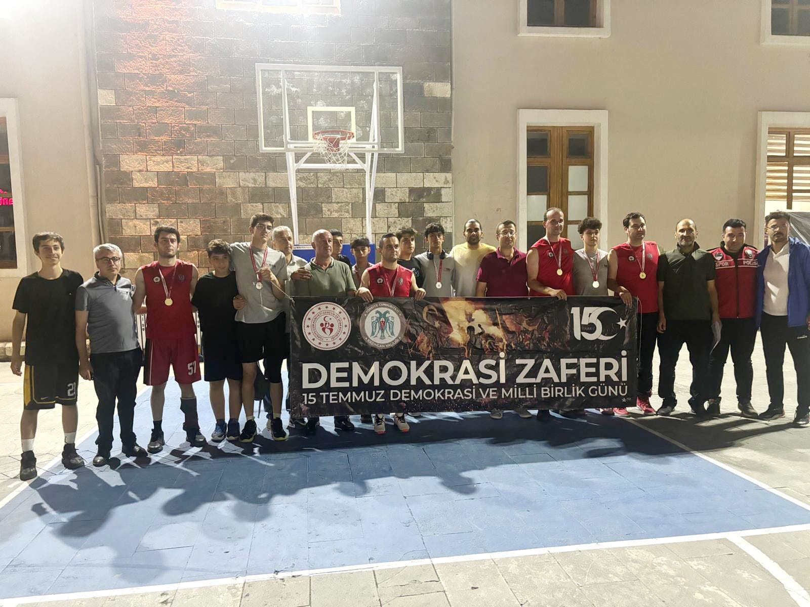 “15 Temmuz Demokrasi ve Milli Birlik Günü etkinlikleri kapsamında 3×3