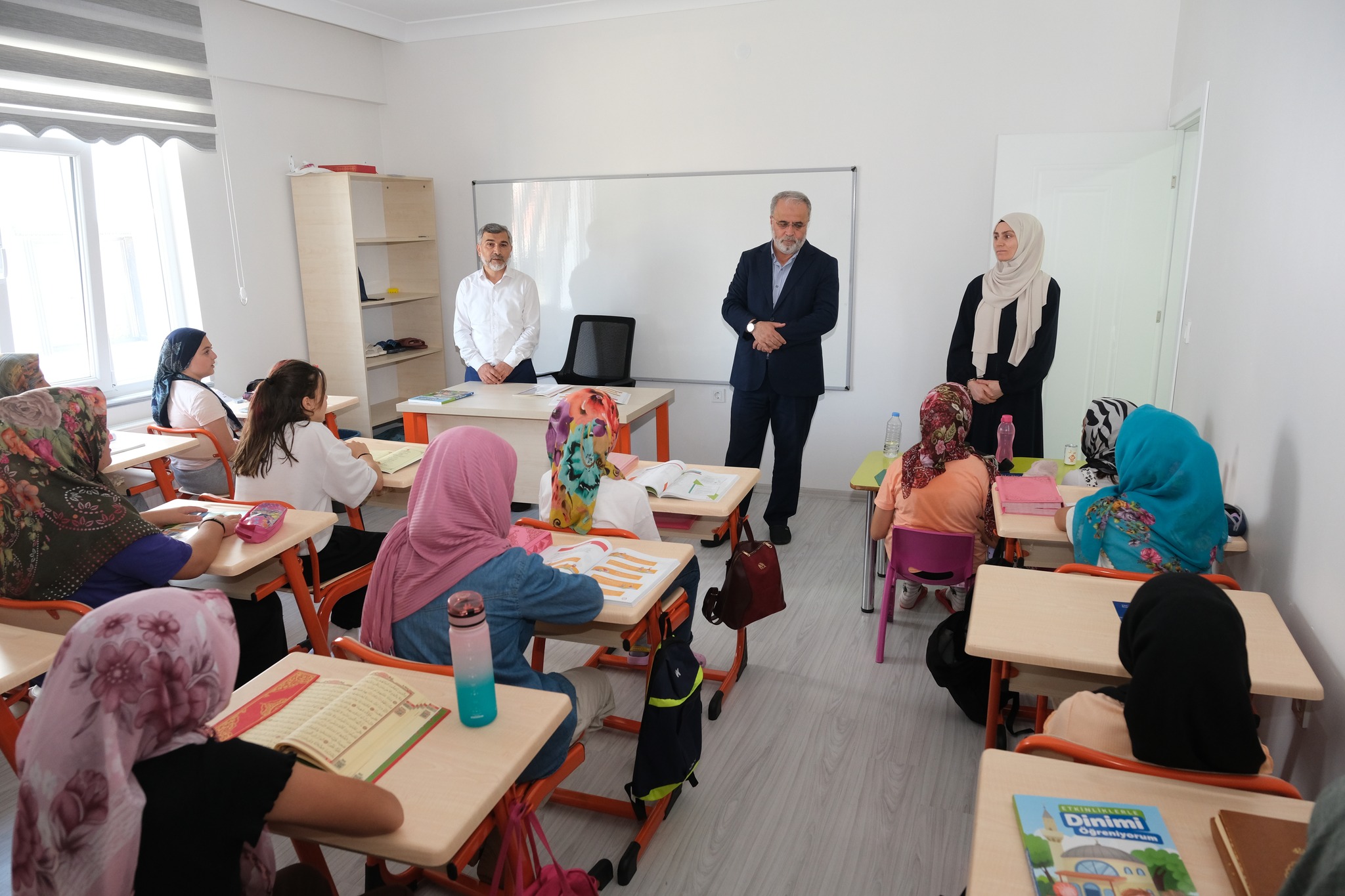 İbrahim Duman 4-6 yaş Kuran kursunu ziyaret eden Diyanet İşleri