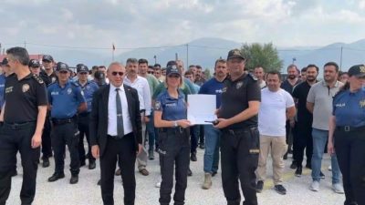 Erzincan İl Emniyet Müdürlüğü personeline yönelik motorlu taşıt sürücü sertifikası