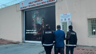 Erzincan Polisi araması bulunan şahıslara yönelik yaptığı operasyonda 9 yıl
