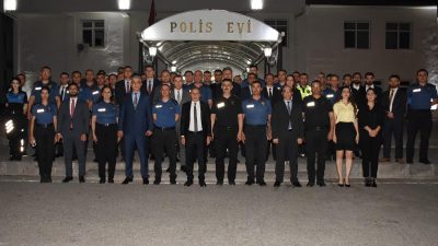 Erzincan İl Emniyet Müdürlüğü'nde “Rütbe Terfi Töreni ve Birim Amirleri”