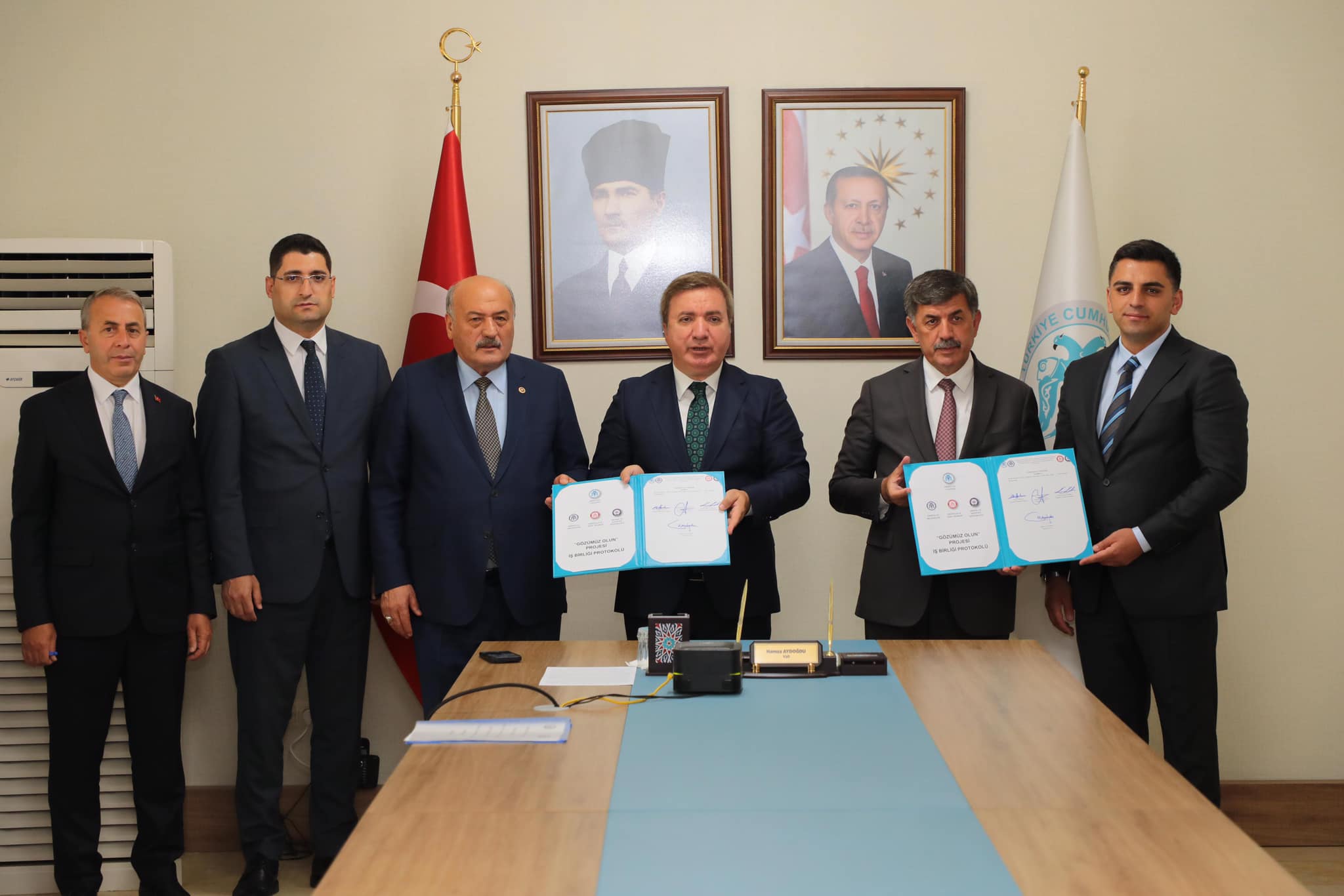 Erzincan Valiliği himayelerinde başlatılan “Huzur İçin Erzincan” projesi kapsamında güvenlik