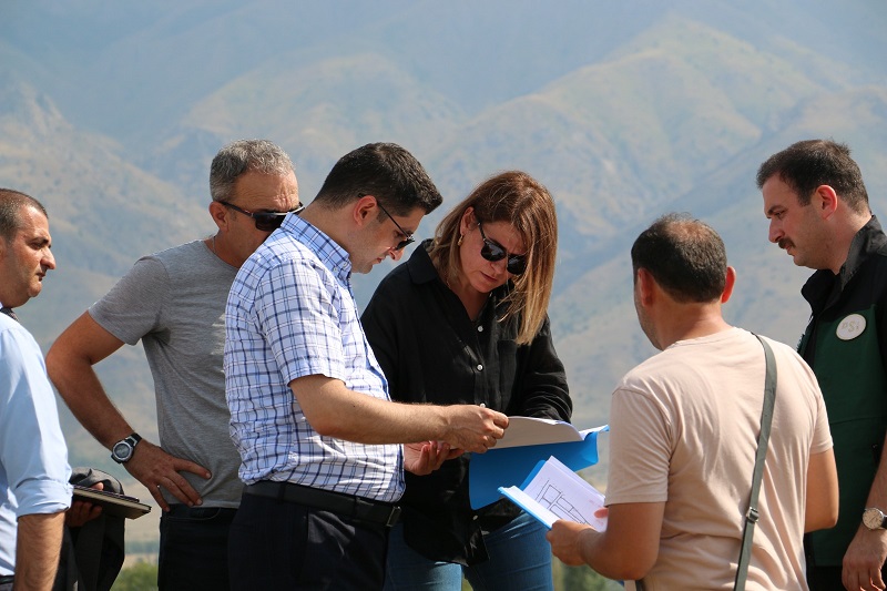 Erzincan Valiliğinin koordinesinde Erzincan Belediyesi ve Erzincan İl Özel İdaresi