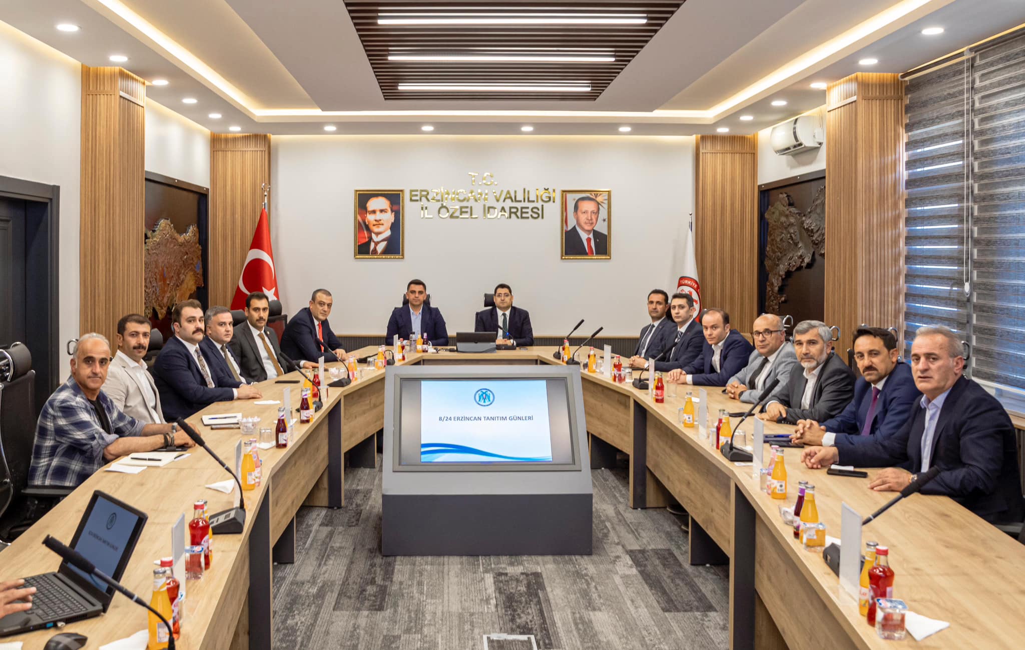 “Erzincan Tanıtım Günleri” kapsamında toplantı yapıldı, programda yapılması planlanan etkinlikler