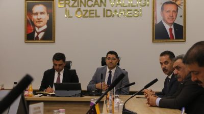 Erzincan’da yaz sezonunda yürütülen, devam eden ve yapılacak çalışmalara ilişkin