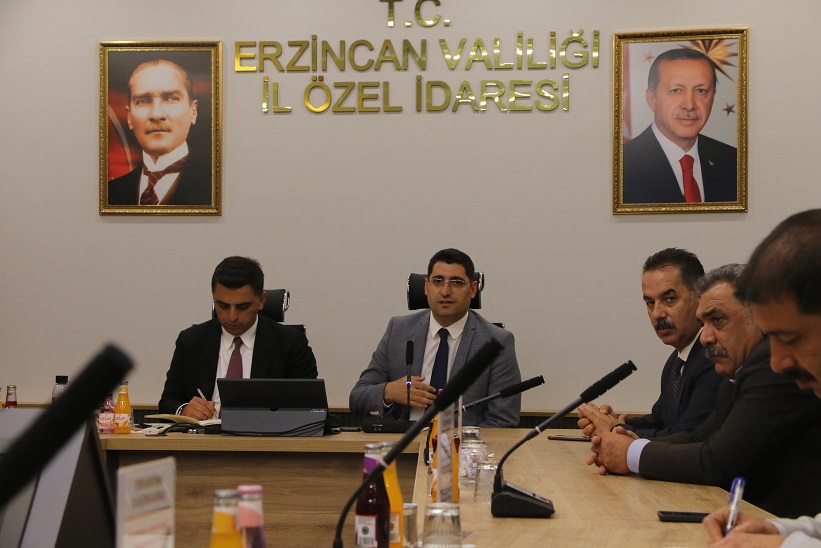 Erzincan’da yaz sezonunda yürütülen, devam eden ve yapılacak çalışmalara ilişkin