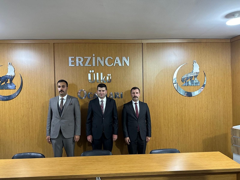 Ülkü Ocakları Erzincan İl Başkanlığına atanan Kadir Özger görevi Av.