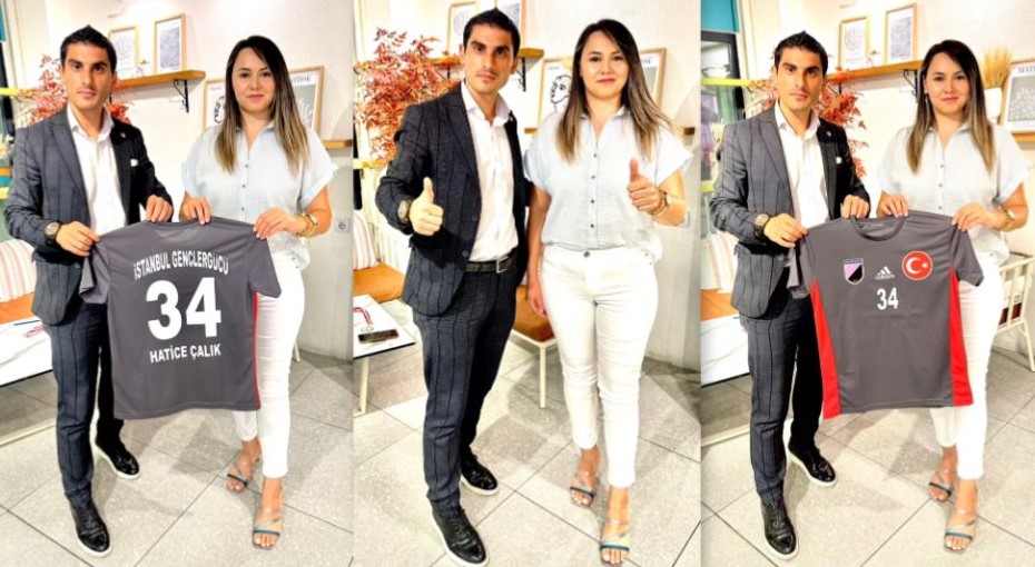 Genç Başkan Özgür Subaşı Yaşam Koçu Hatice Çalık’ı Manisa’da bulunan