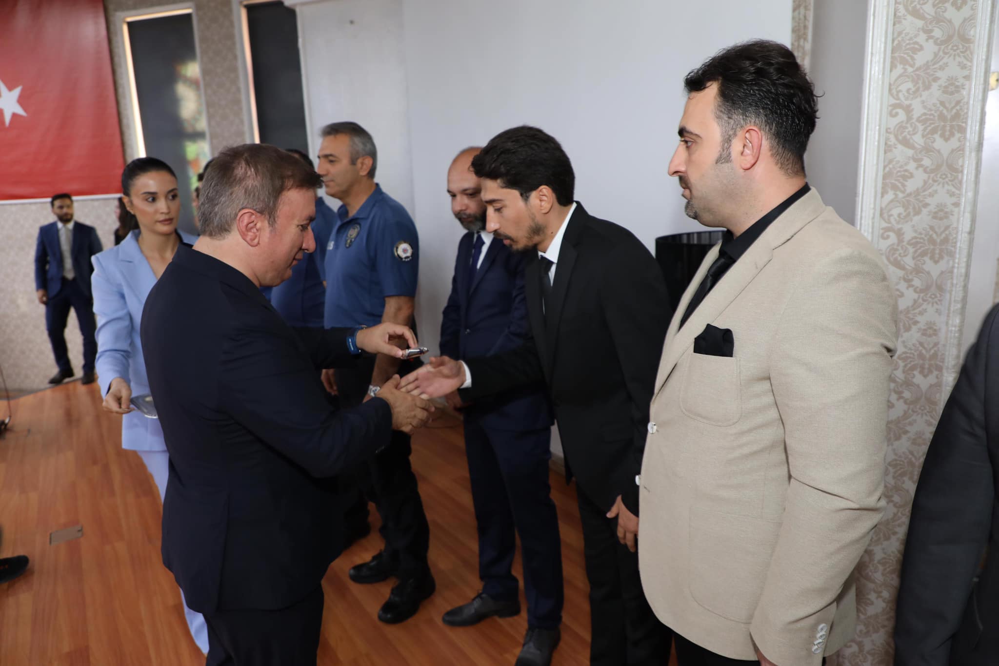 Erzincan Valisi Hamza Aydoğdu Erzincan İl Emniyet Müdürlüğü bünyesinde görev