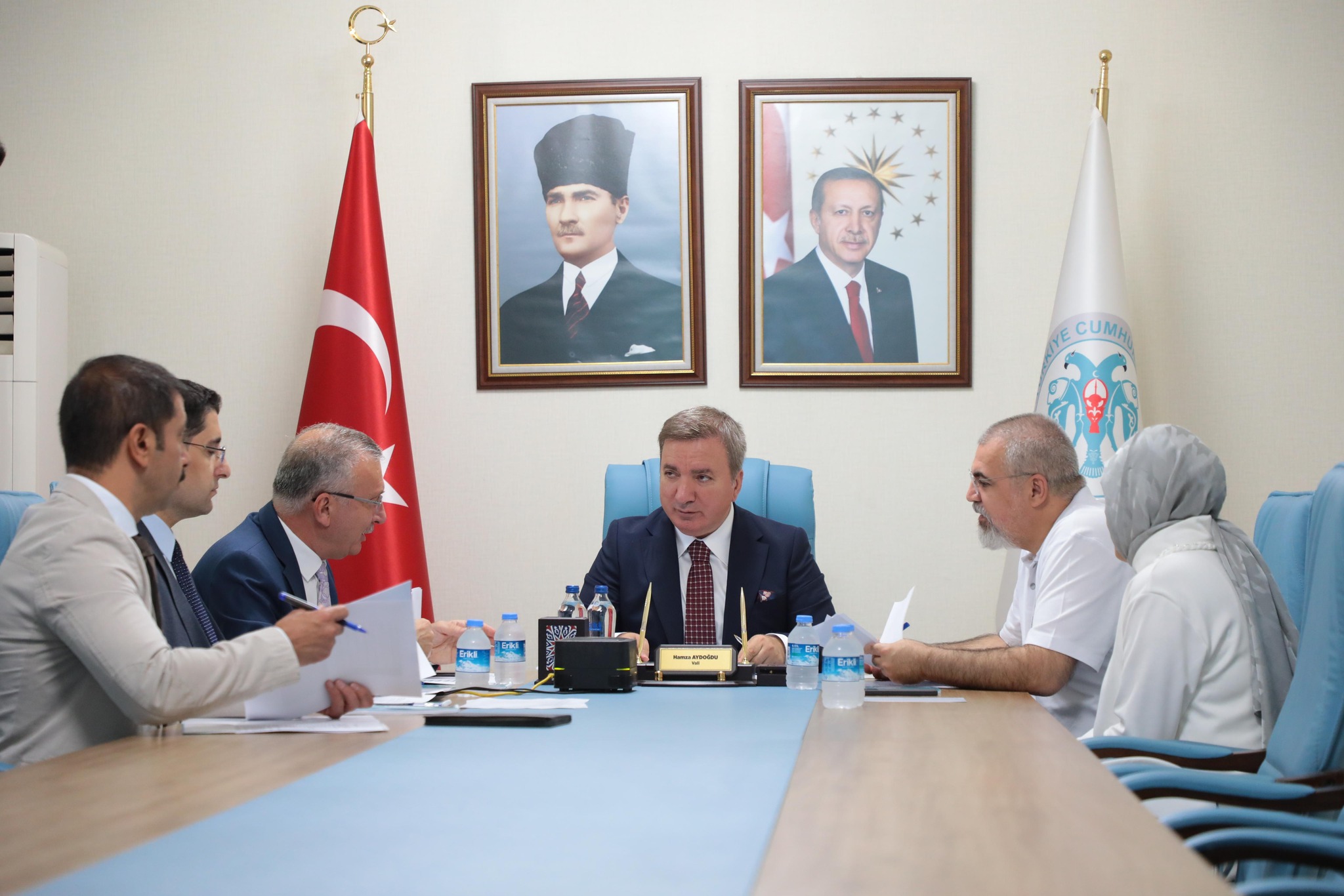 Erzincan’da Vali Hamza Aydoğdu başkanlığında, "Erzincan Ansiklopedisi" ve "Erzincan 1001