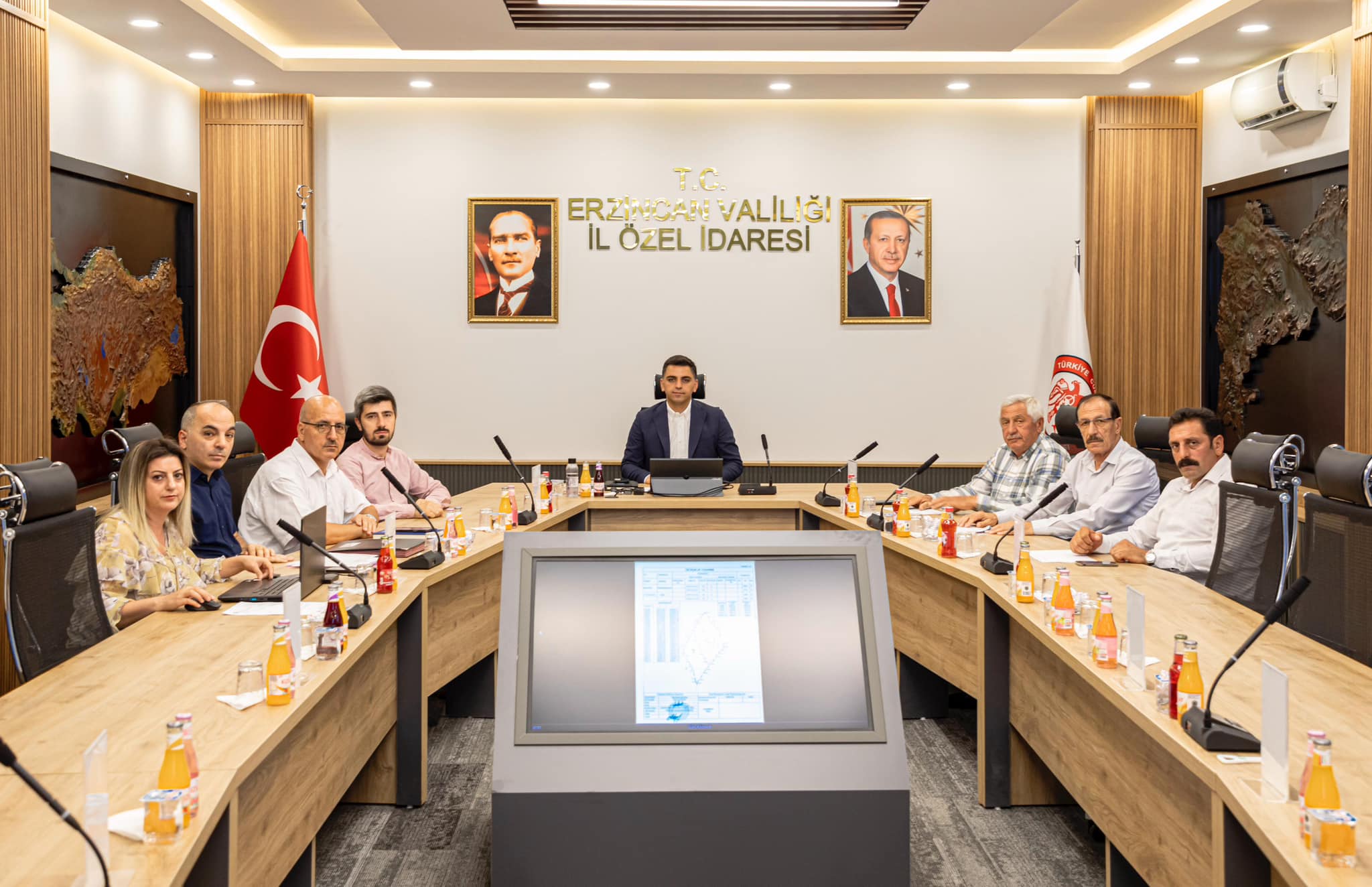 Erzincan İl Encümen toplantısı, Vali Yardımcısı/İl Özel İdaresi Genel Sekreteri