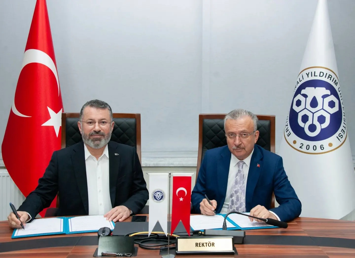 Erzincan Binali Yıldırım Üniversitesi ile Karabük Üniversitesi arasında Türkiye’nin ilk