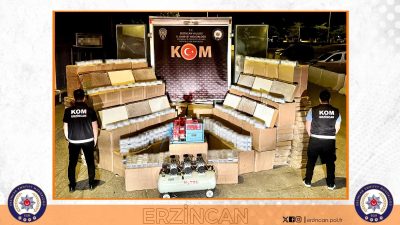 Erzincan İl Emniyet Müdürlüğü, Kaçakçılık ve Organize Suçlarla Mücadele Şube